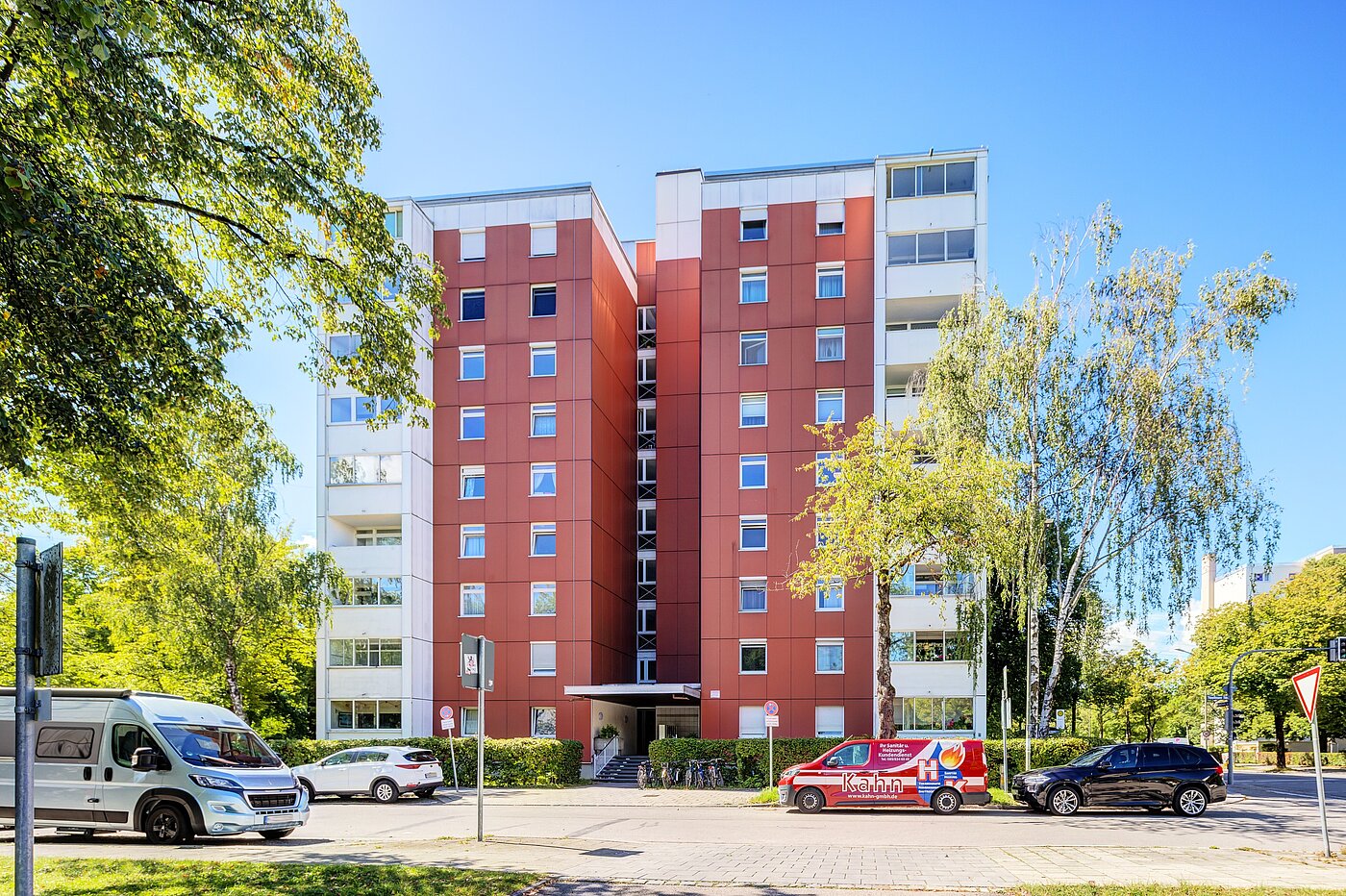 Appartamento a 4 camere | München-Aubing | 70276 | Gebäudevorderansicht