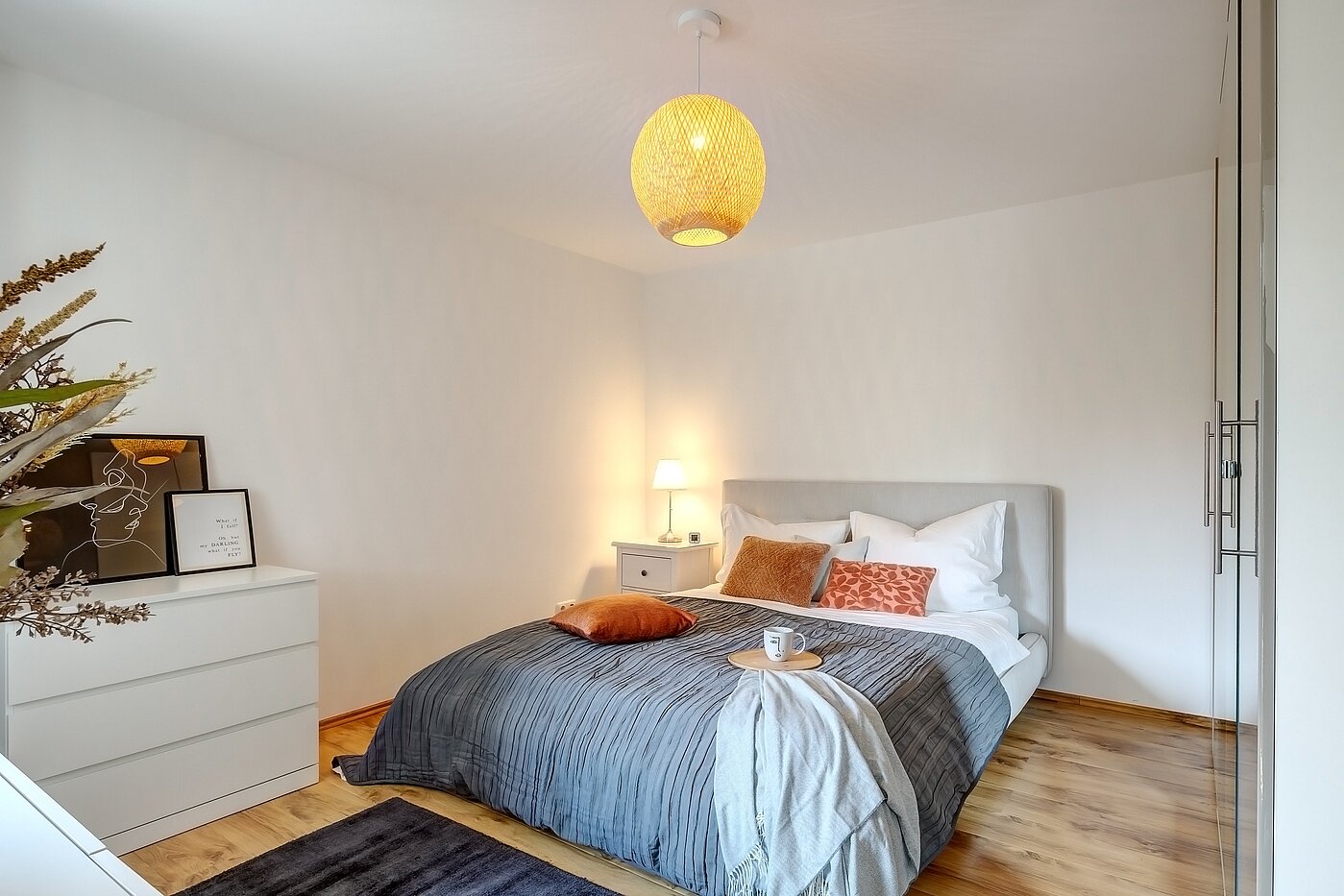 Appartamento a 2 camere | München-Maxvorstadt | 70001 | Gemütliches Schlafzimmer