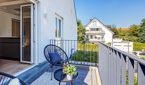 Appartamento Maisonette a 4 camere | München-Obermenzing | 701553 | ...mit Zugang vom Wohnzimmer aus