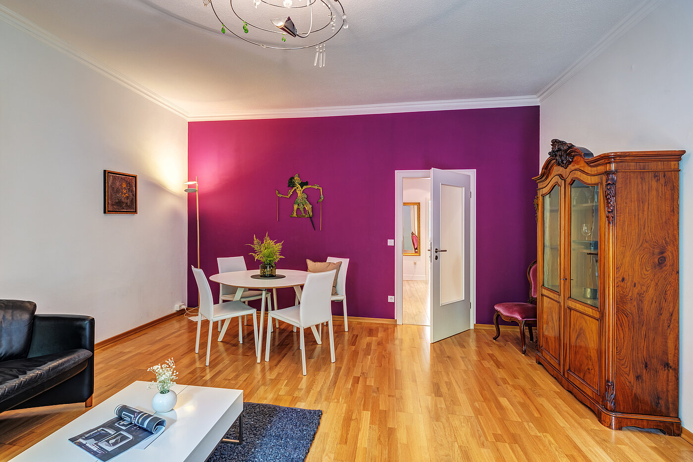 Appartamento al piano terra a 2 camere | München-Schwabing | 70394 | Essbereich