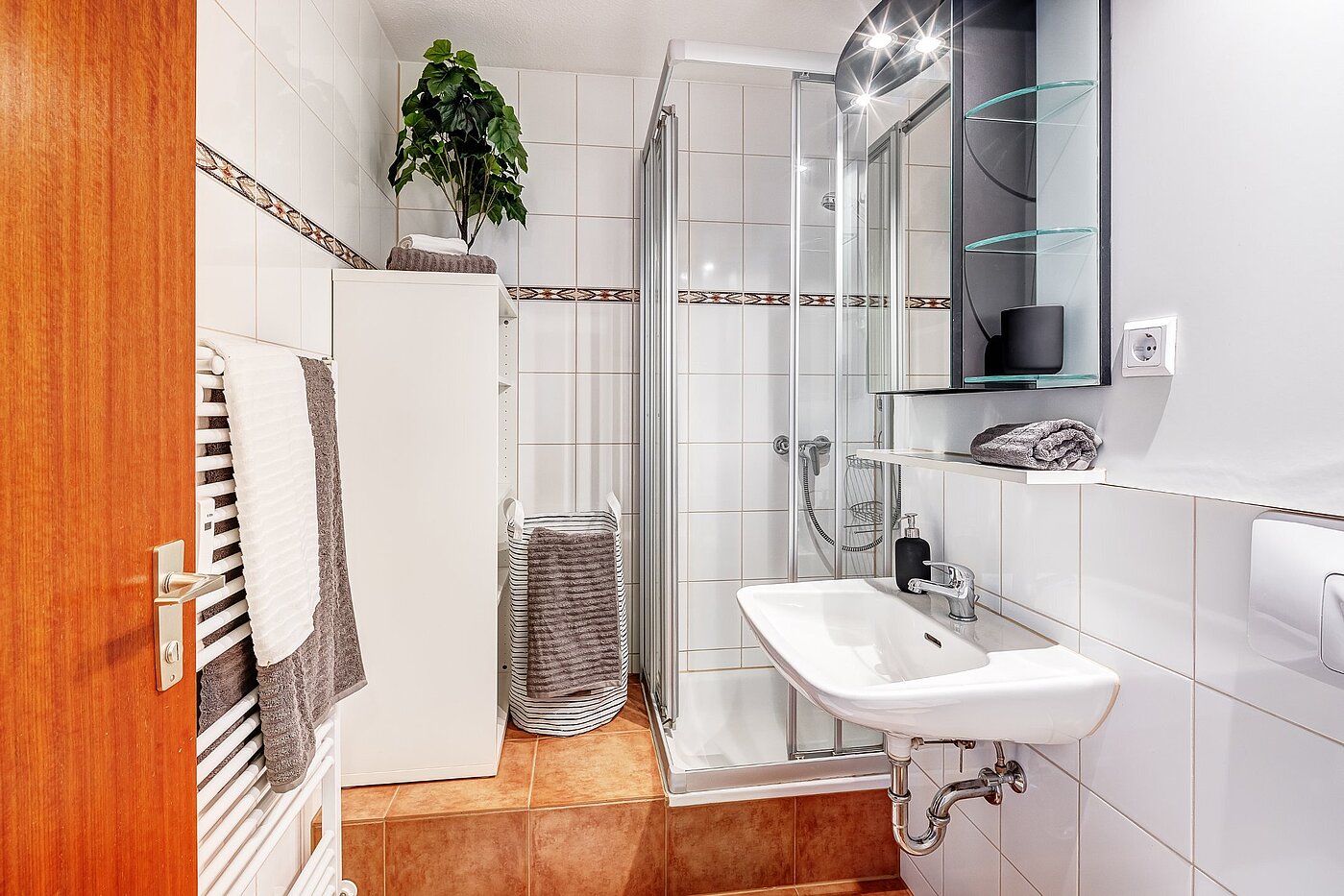 Appartamento a 1 camera | München-Laim | 2107ML8 | Bad mit Dusche...