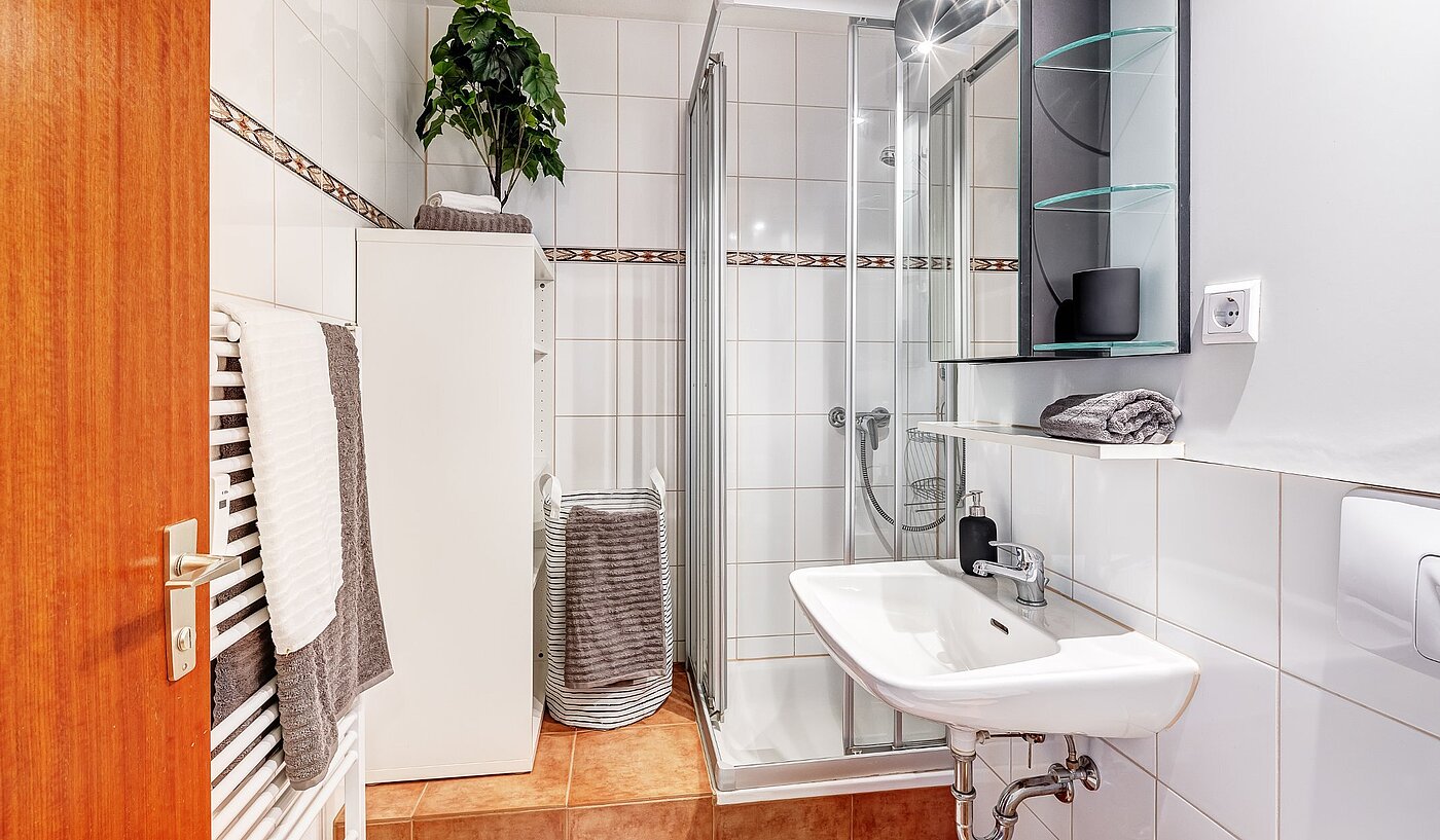 Appartamento a 1 camera | München-Laim | 2107ML8 | Bad mit Dusche...