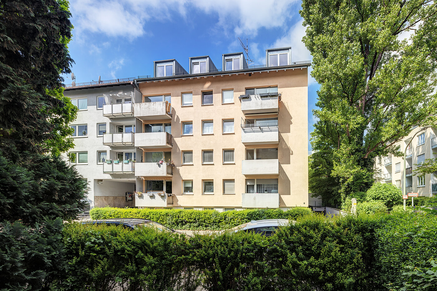 Appartamento a 2 camere | München-Sendling-Westpark | 70413 | Hausansicht