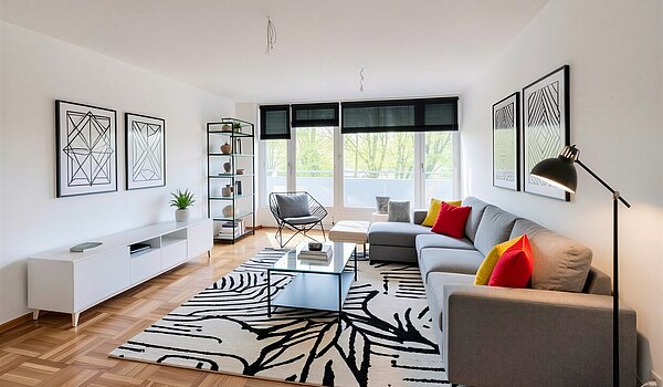 Appartamento a 3.5 camere | München-Bogenhausen | 703051 | Zugang zum... - (KI generiert)