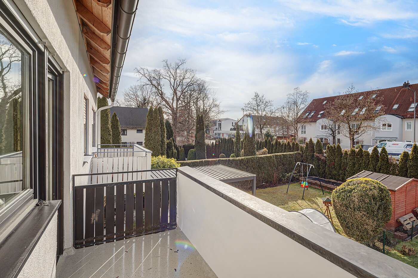 Casa centrale a schiera a 5 camere | Unterschleißheim | 70187 | ... und Zugang zum Balkon...