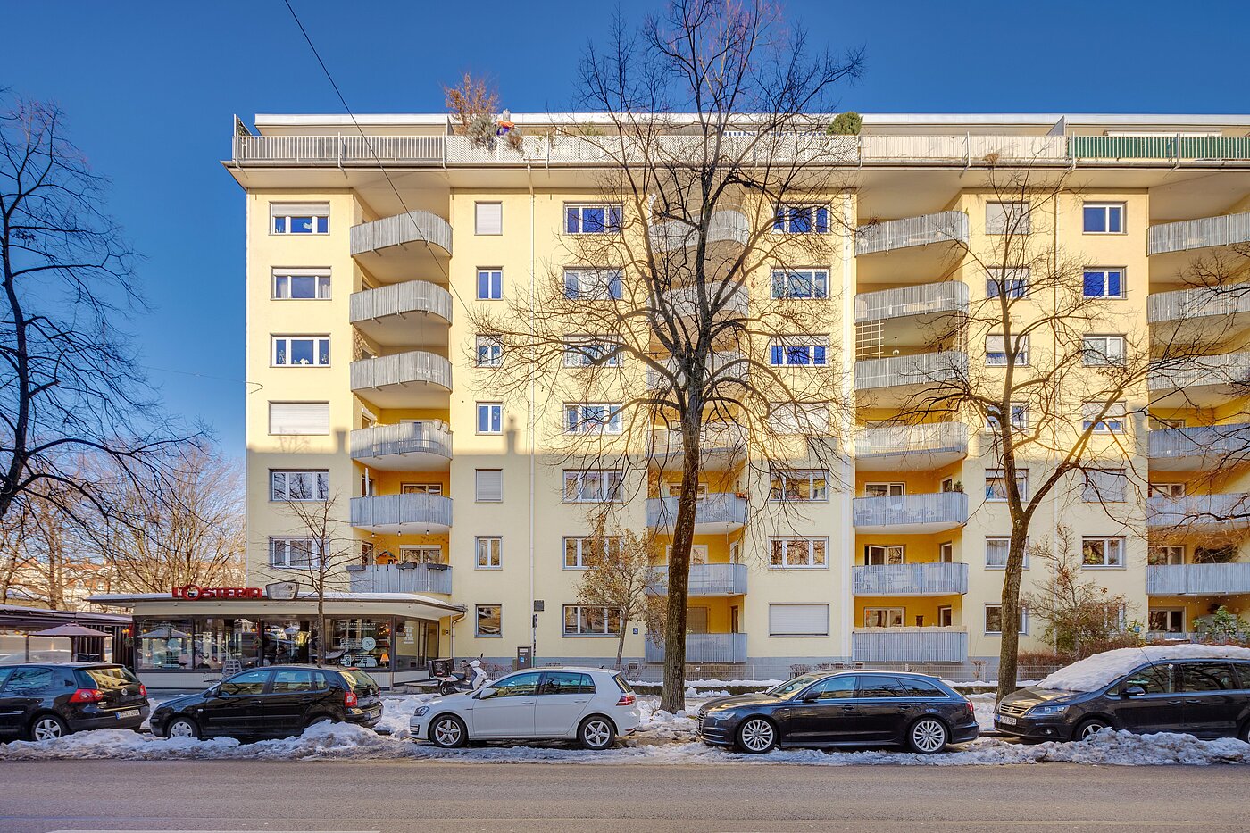 Appartamento a 2 camere | München-Schwabing | 70096 | Hausansicht Elisabethstraße