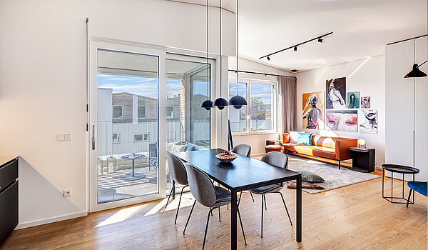 Penthouse a 2 camere | München-Maxvorstadt | 70427
