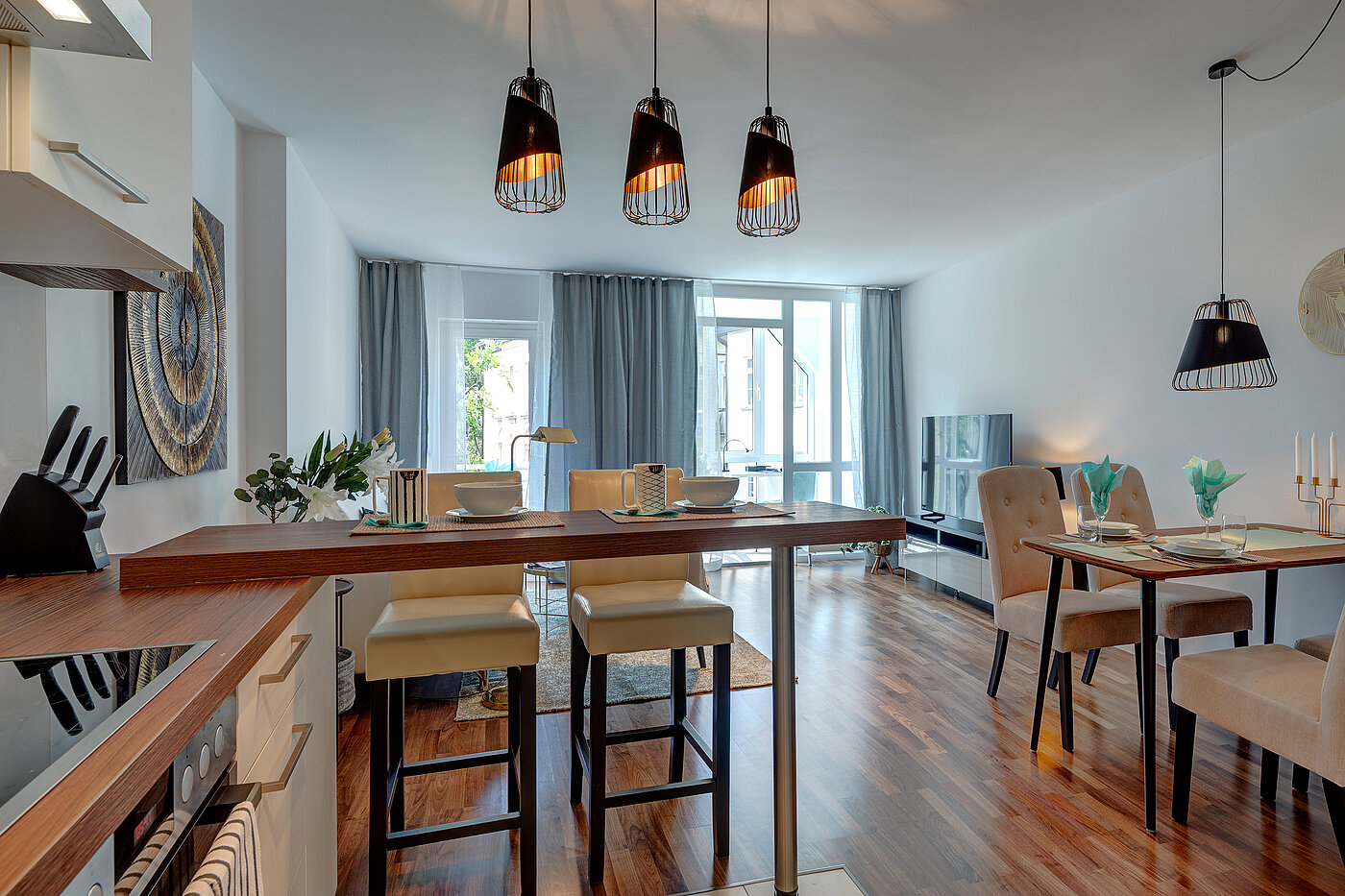 Appartamento a 2 camere | München-Schwabing | 70434 | ...und Frühstückstheke