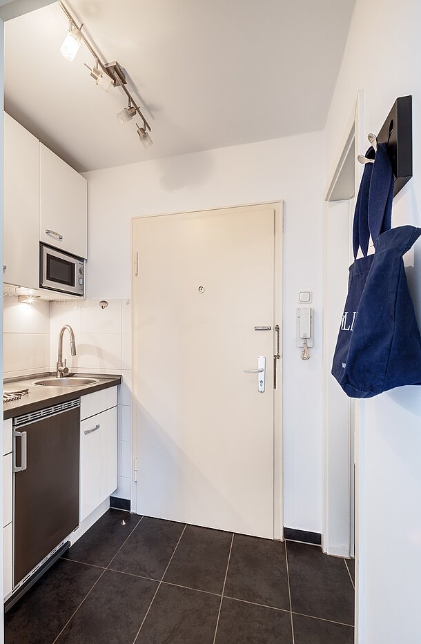 Apartment a 1 camera | München-Schwabing | 70200 | Blick Richtung Eingang