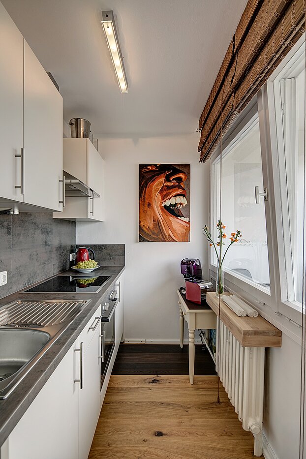 Appartamento a 1.5 camere | München-Obergiesing | 70136 | Abgeschlossene Küche mit...