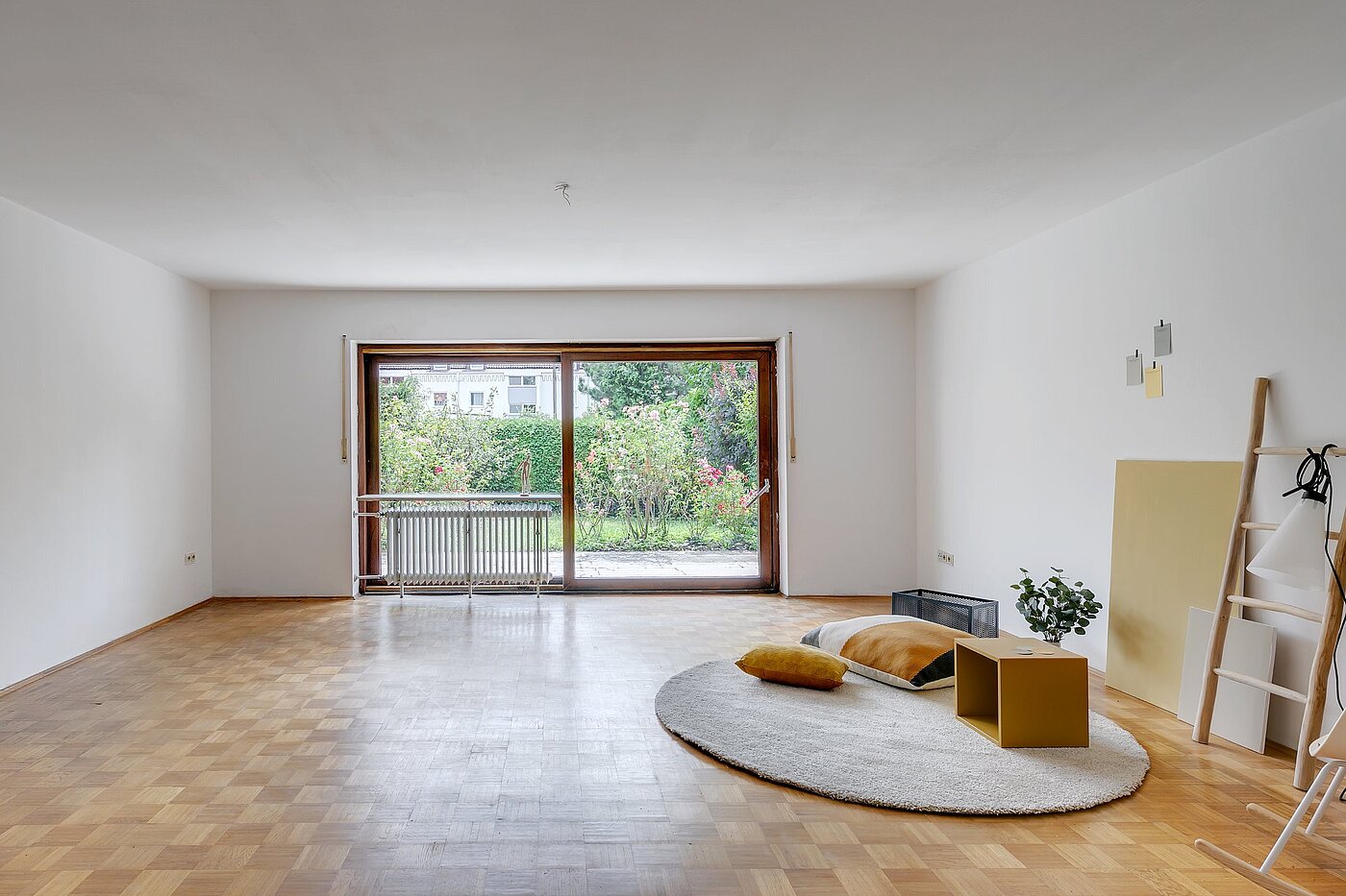 Casa centrale a schiera a 5 camere | München-Obermenzing | 1907ML6 | Sonniges Wohnzimmer