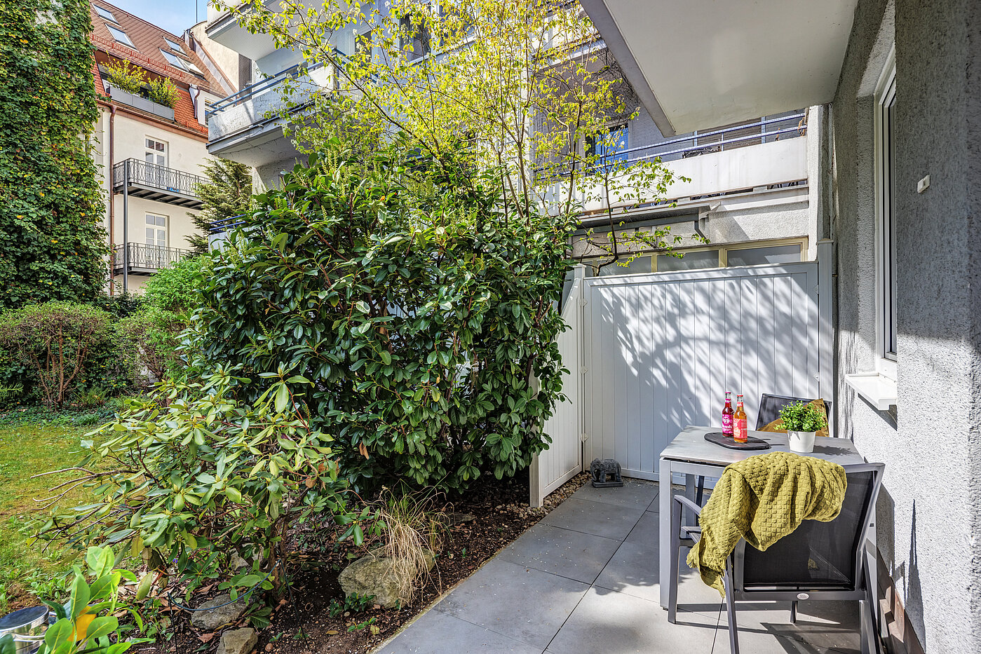 Appartamento al piano terra a 2 camere | München-Schwabing | 70394 | Sonnenstrahlen