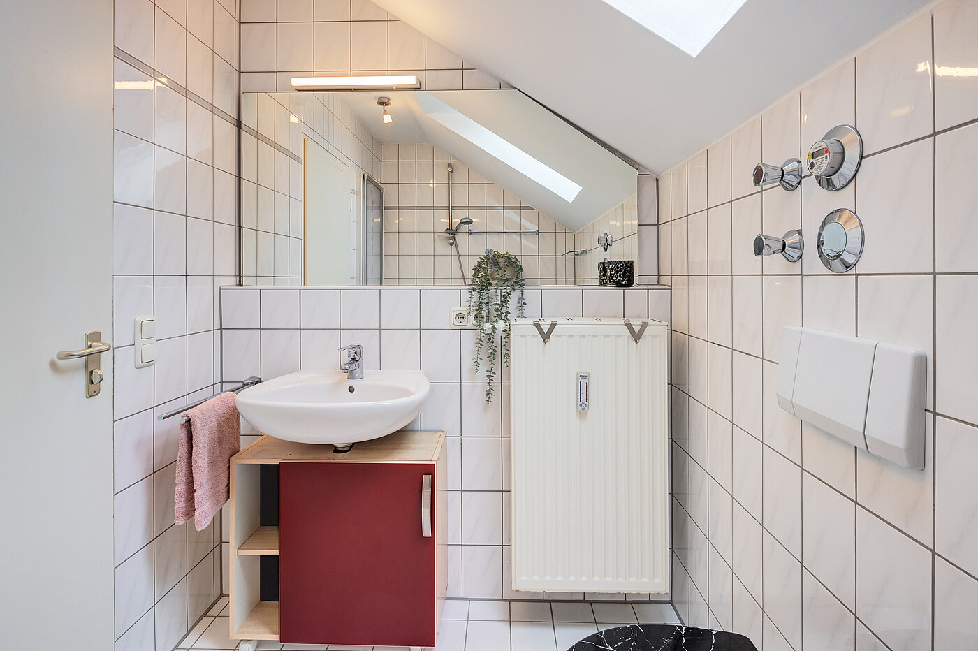Appartamento a 2 camere | Poing | 70373 | Tageslichtbad mit...
