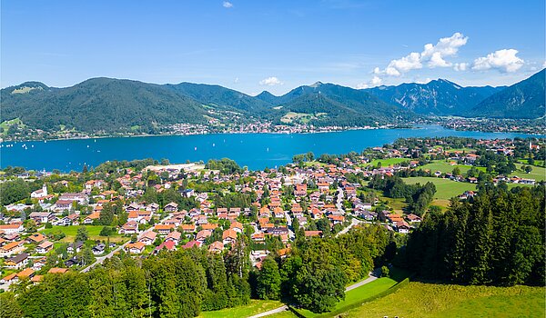 Appartamento al piano terra a 3 camere | Bad Wiessee | 70053 | Blick auf Bad Wiessee