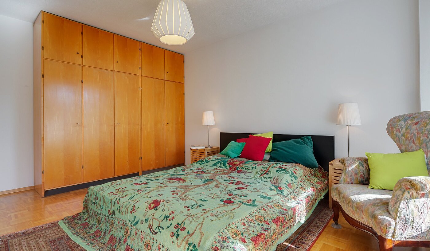 Appartamento a 2 camere | München-Maxvorstadt | 2105ML2 | Schlafzimmer mit...