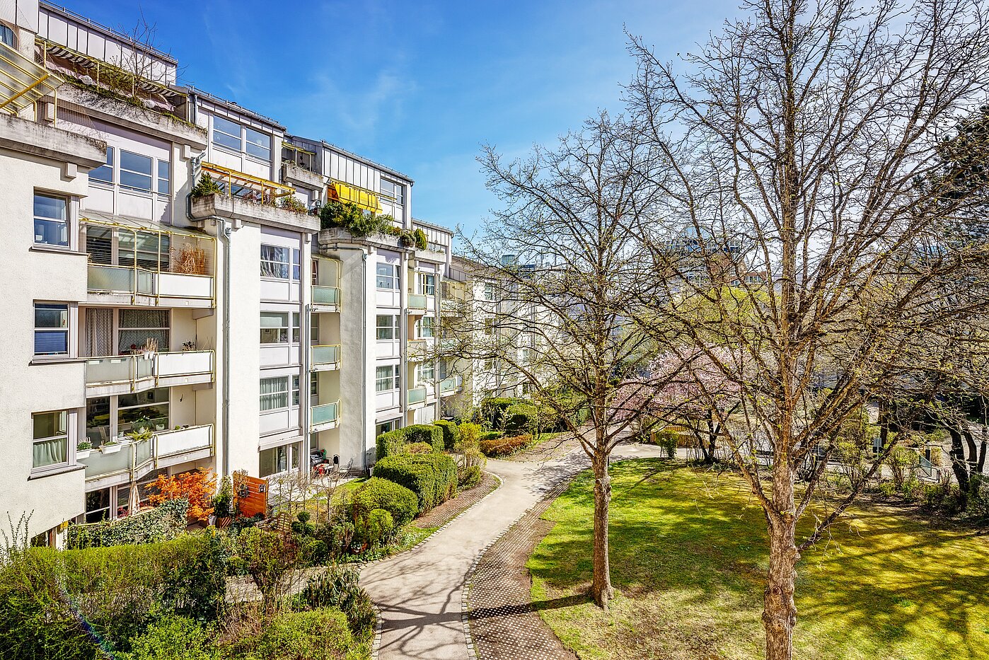Appartamento a 1.5 camere | München-Bogenhausen | 2203ML2 | ...mit Blick in den...