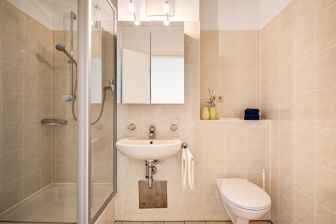 Appartamento a 4 camere | 1709ML3 | Duschbad mit Gäste-WC