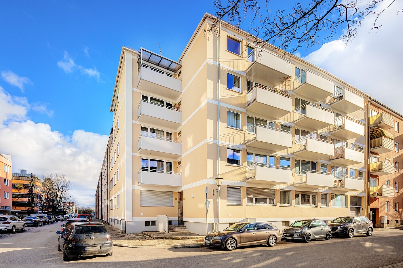 Appartamento a 2 camere | München-Milbertshofen | 701801 | Ansicht von der Straße aus