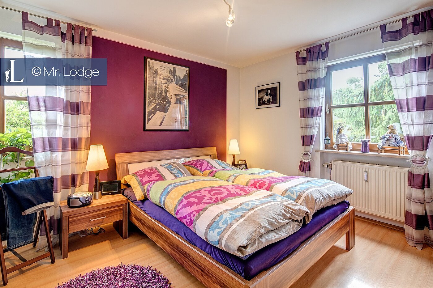 Appartamento al piano terra a 2 camere | München-Lochhausen | 1706ML1 | Großes Schlafzimmer