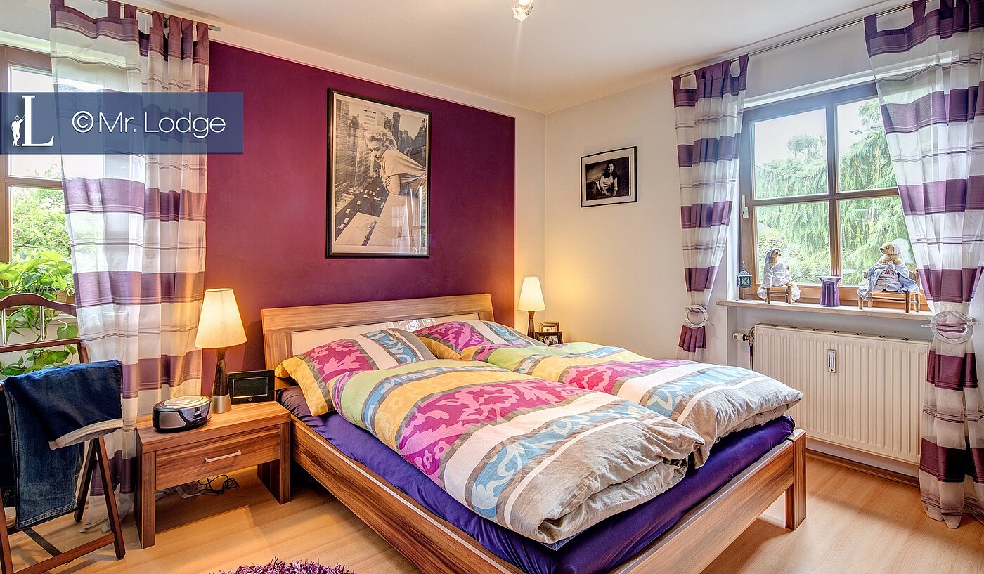 Appartamento al piano terra a 2 camere | München-Lochhausen | 1706ML1 | Großes Schlafzimmer