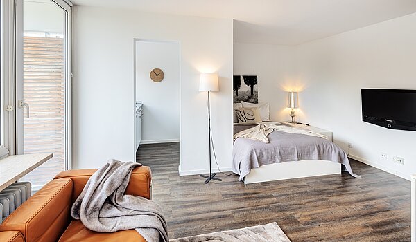 Appartamento a 1 camera | München-Neuhausen | 702271 | ...behaglicher Schlafnische