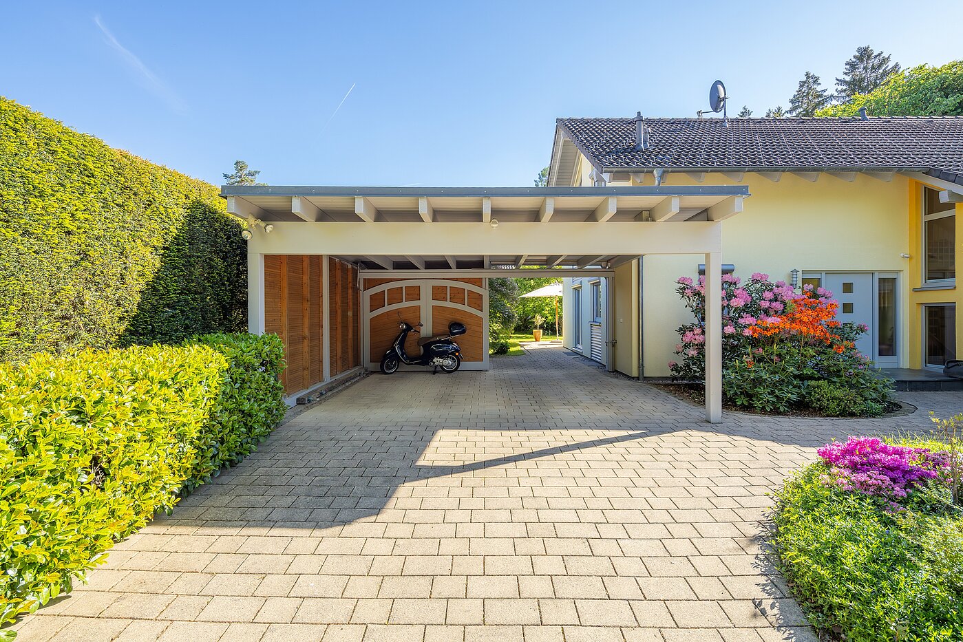 Casa indipendente a 5 camere | Icking | 70438 | Carport mit Schiebetor...