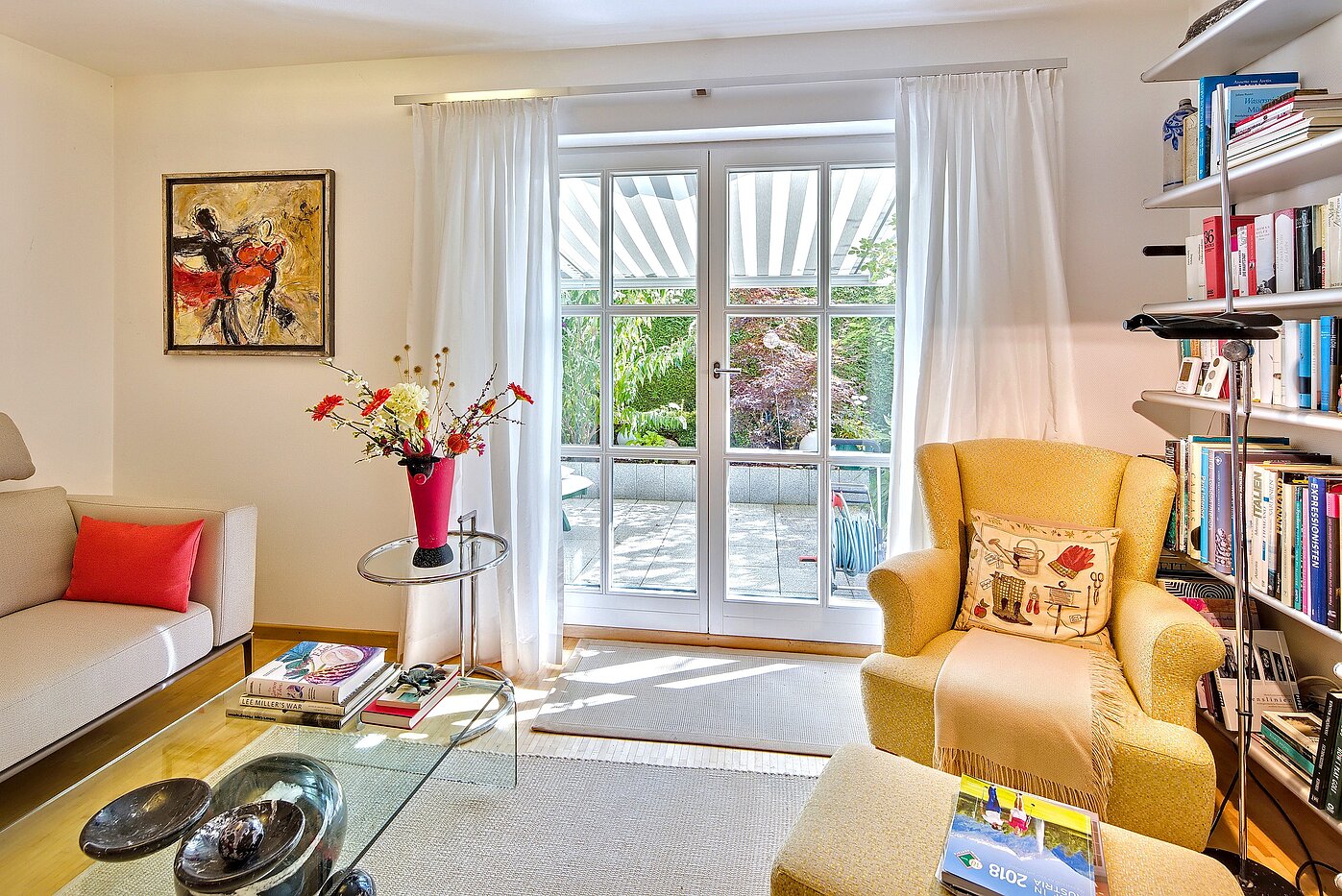 Appartamento al piano terra a 2 camere | München-Obermenzing | 70280 | Wohnbereich