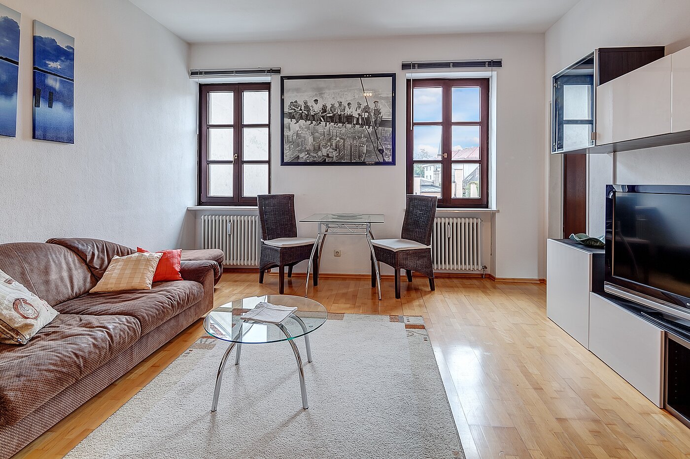 Appartamento a 1 camera | München-Schwabing | 2111ML3 | Blick in den Wohnraum