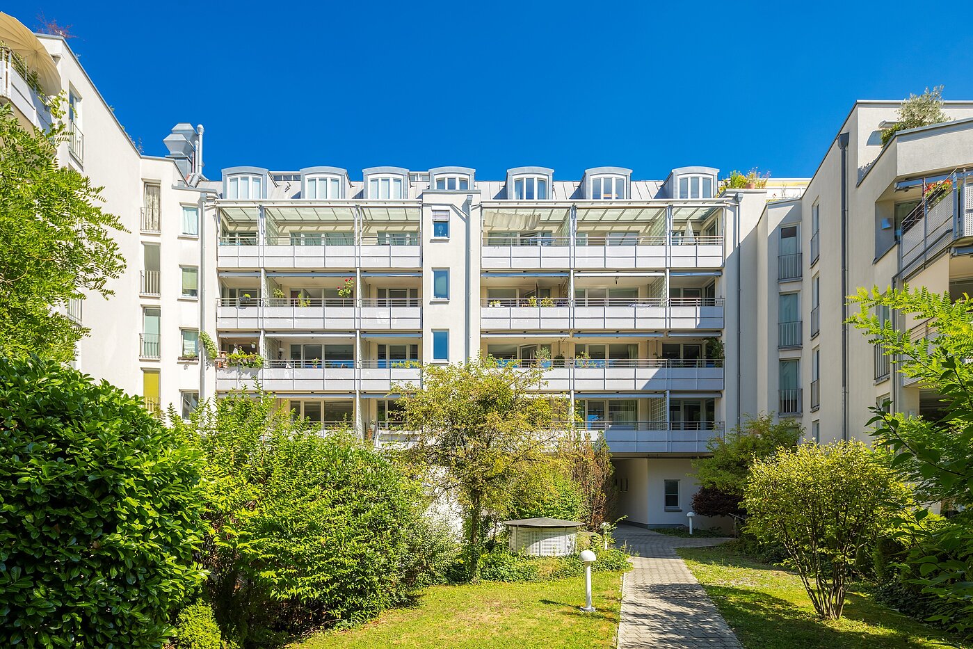 Appartamento a 2 camere | München-Schwabing | 2208ML2 | ...Gartenansicht