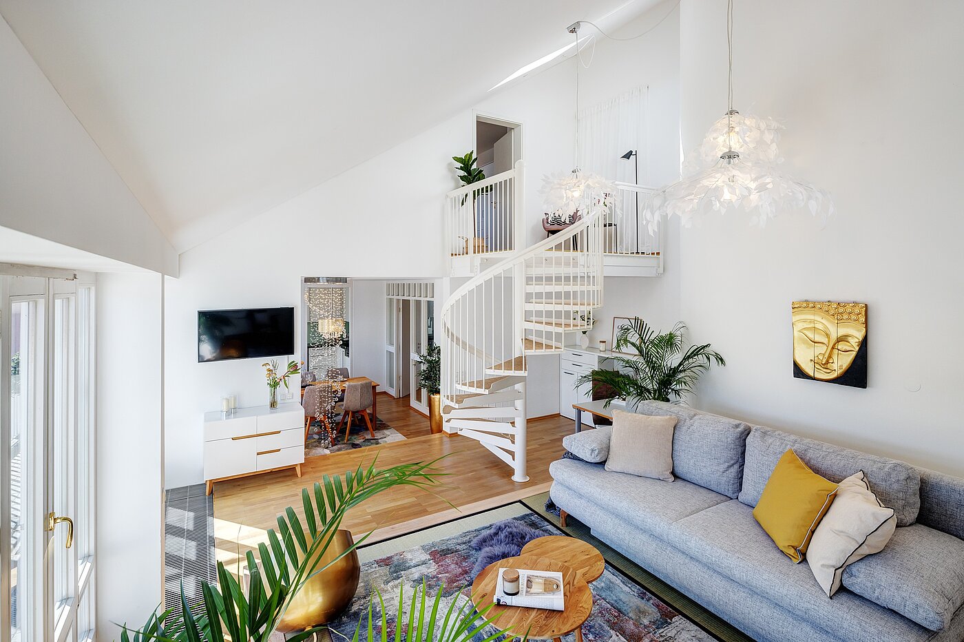 Appartamento Maisonette a 2.5 camere | München-Haidhausen | 701172 | Blick zum Essbereich...