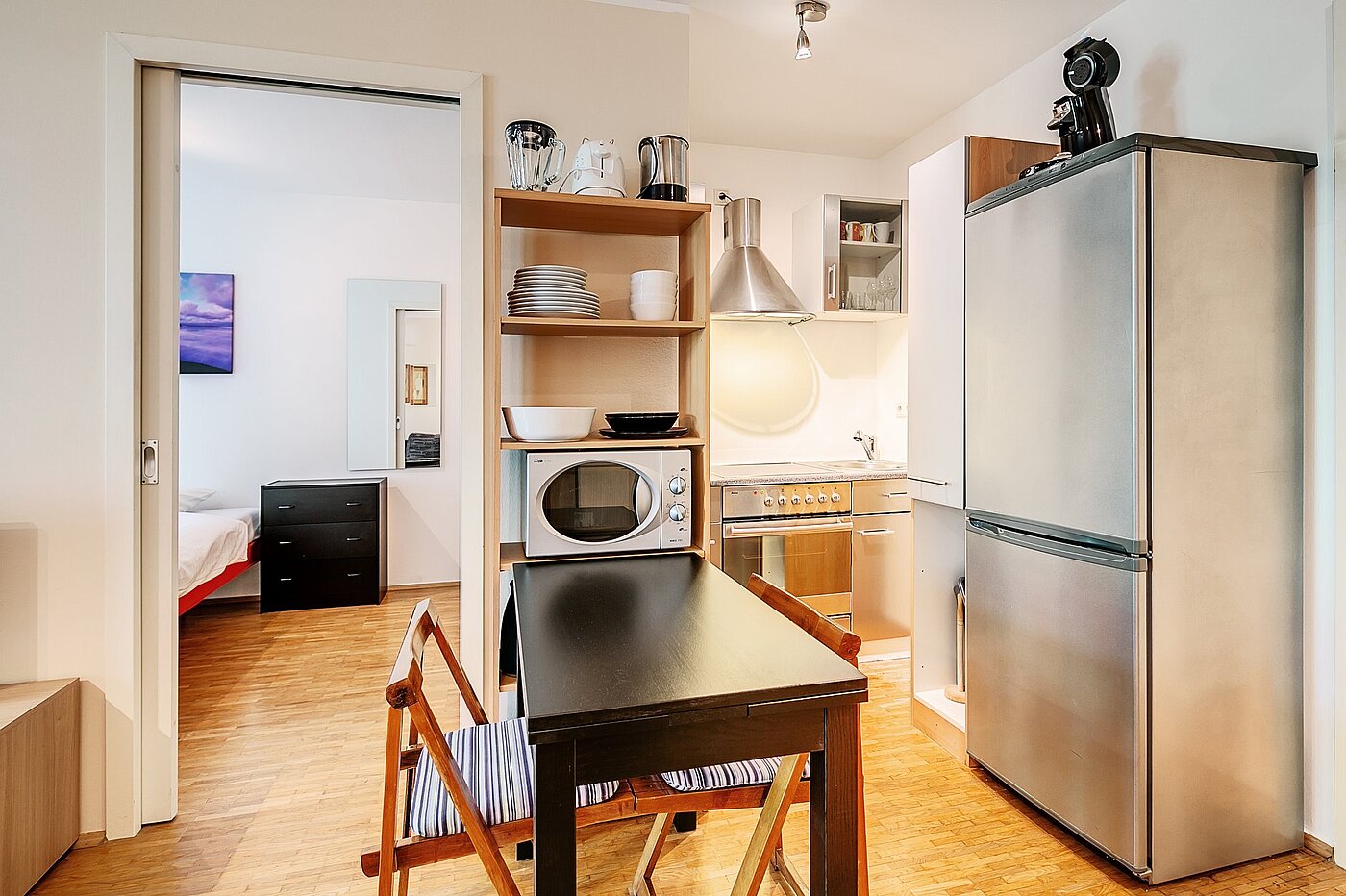 Appartamento al piano terra a 1.5 camere | München-Ramersdorf | 2004ML6 | Kochnische mit Essbereich