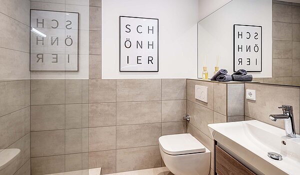 Appartamento a 1 camera | München-Bogenhausen | 70457 | Modern gefliest