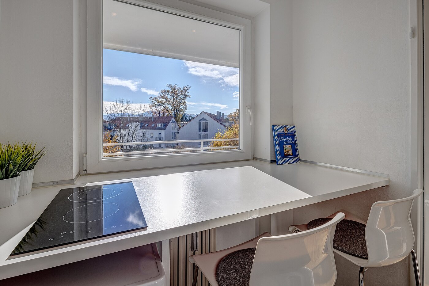 Appartamento a 1 camera | Rosenheim | 2109ML8 | Kochen mit Blick auf die Alpen
