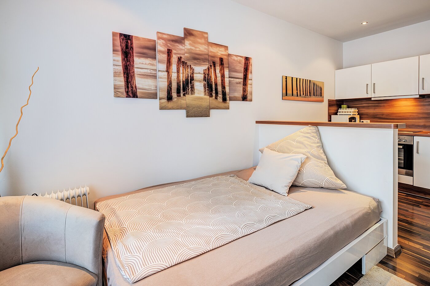 Appartamento al piano terra a 4 camere | München-Neuhausen | 70471 | ...Schlafbereich...