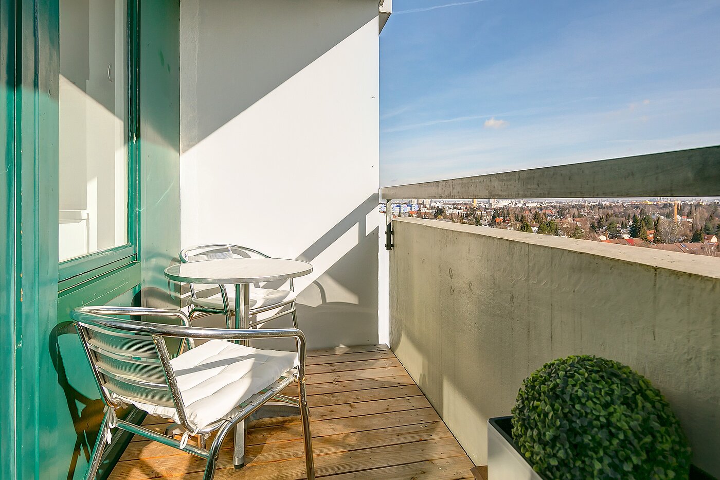 Appartamento a 1 camera | München-Forstenried | 2111ML1 | Balkon mit Weitblick...