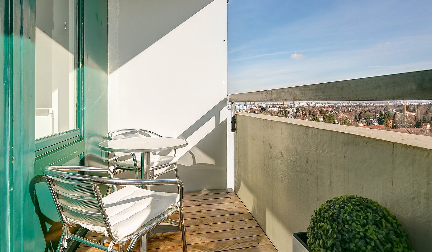 Appartamento a 1 camera | München-Forstenried | 2111ML1 | Balkon mit Weitblick...