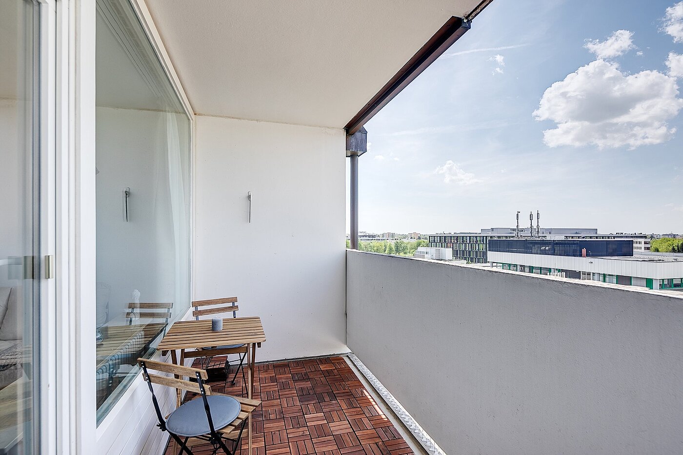 Appartamento a 1 camera | München-Moosach | 1903ML3 | Sonniger Balkon