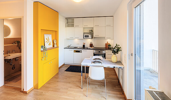 Apartment a 1 camera | München-Ramersdorf | 70415 | Küche / Essbereich