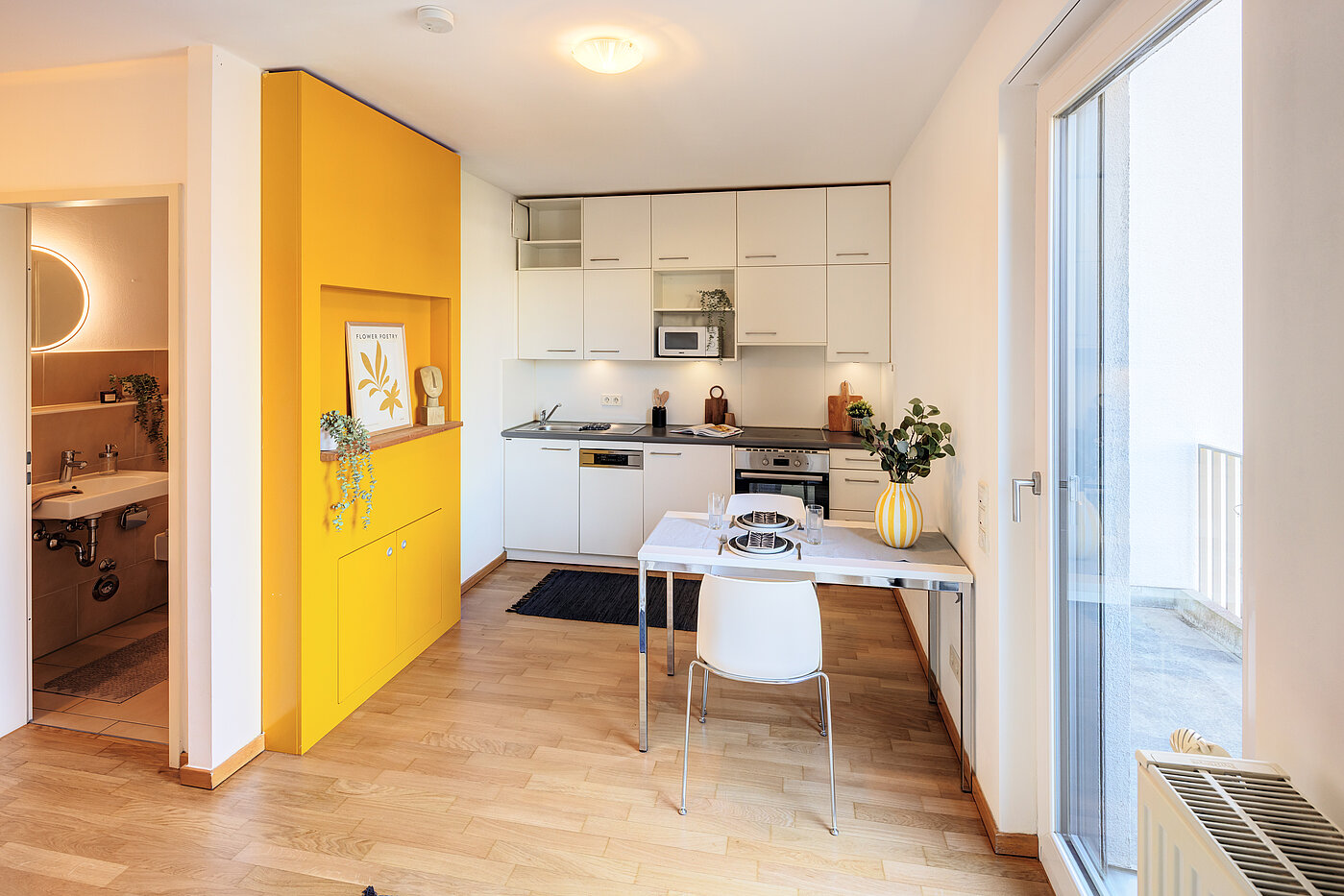 Apartment a 1 camera | München-Ramersdorf | 70415 | Küche / Essbereich