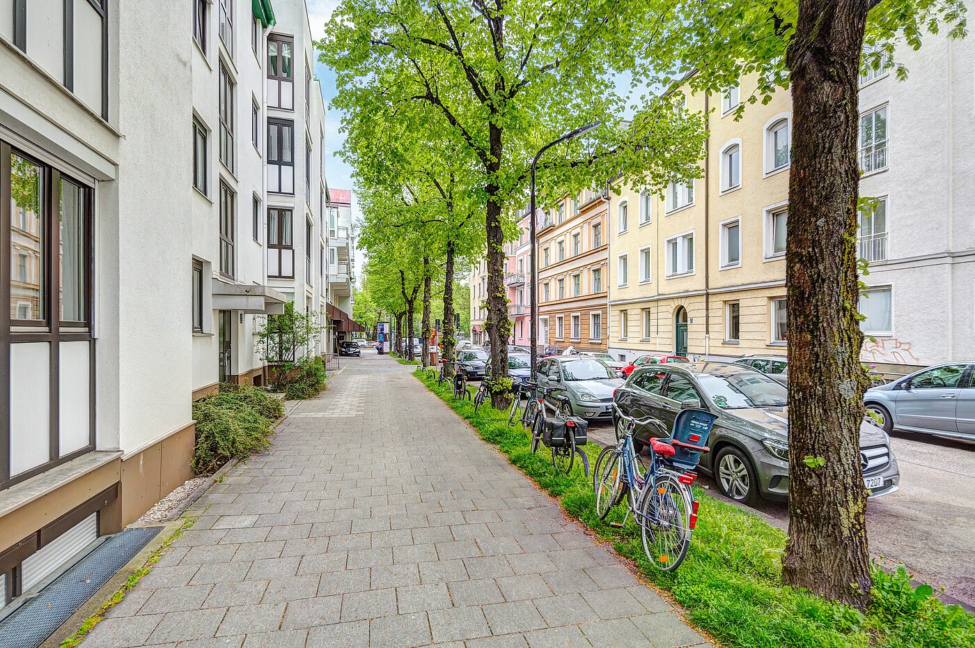 Appartamento a 1 camera | München-Schwabing | 2207ML10 | Ruhige Anliegerstraße
