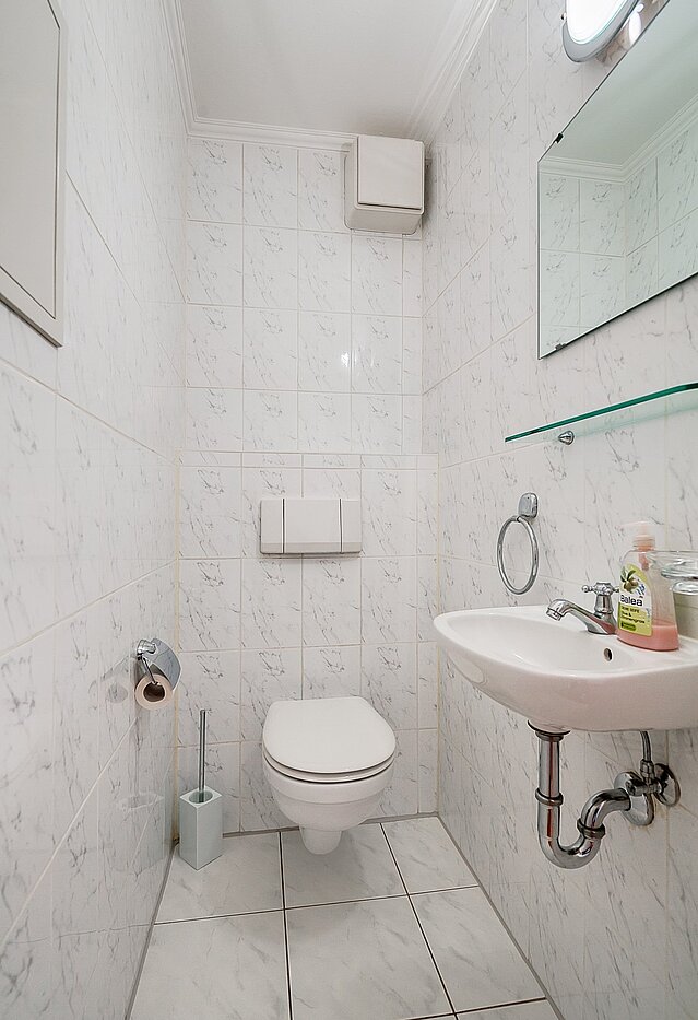 Appartamento a 2 camere | München-Schwabing | 2102ML3 | Das separate WC