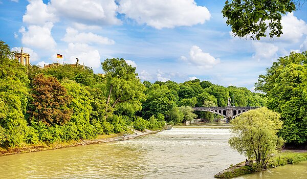 Appartamento a 1 camera | München-Haidhausen | 70022 | ...und die Isar