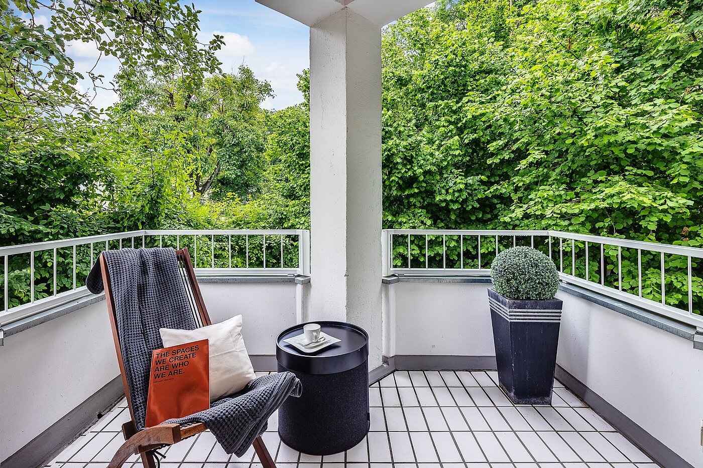 Appartamento a 3 camere | München-Harlaching | 2108ML3 | ...zum Süd/Ost-Balkon und...