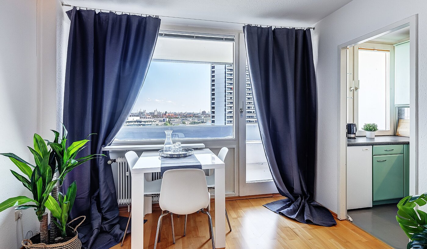 Appartamento a 1 camera | München-Laim | 2107ML8 | ...Platz zum essen...