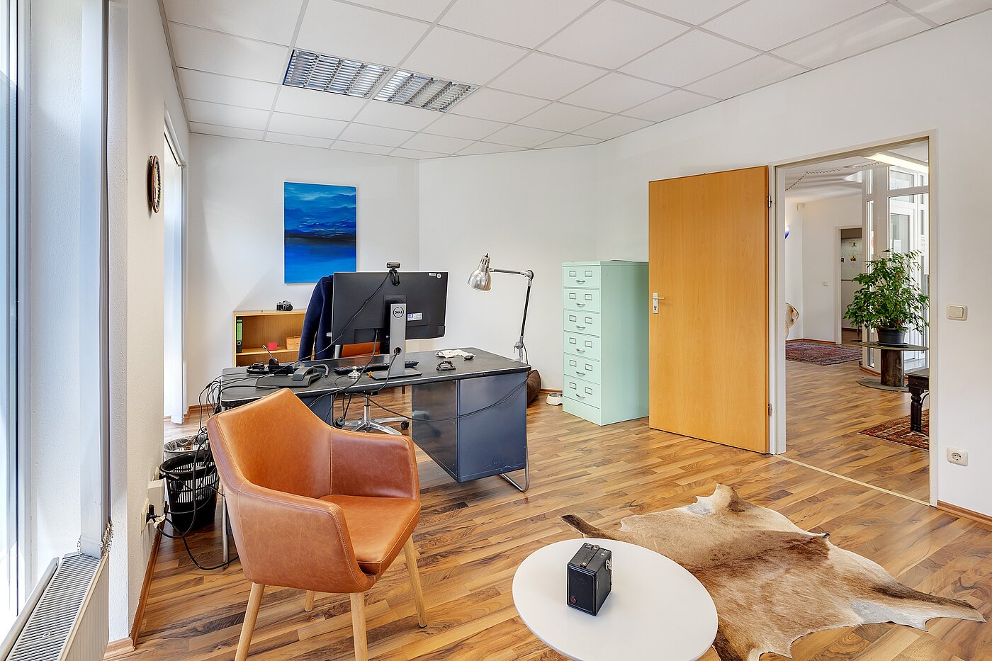 Büro a 9 camere | Weilheim in Oberbayern | 2108ML44 | Büro 1 Blick auf d. Tür