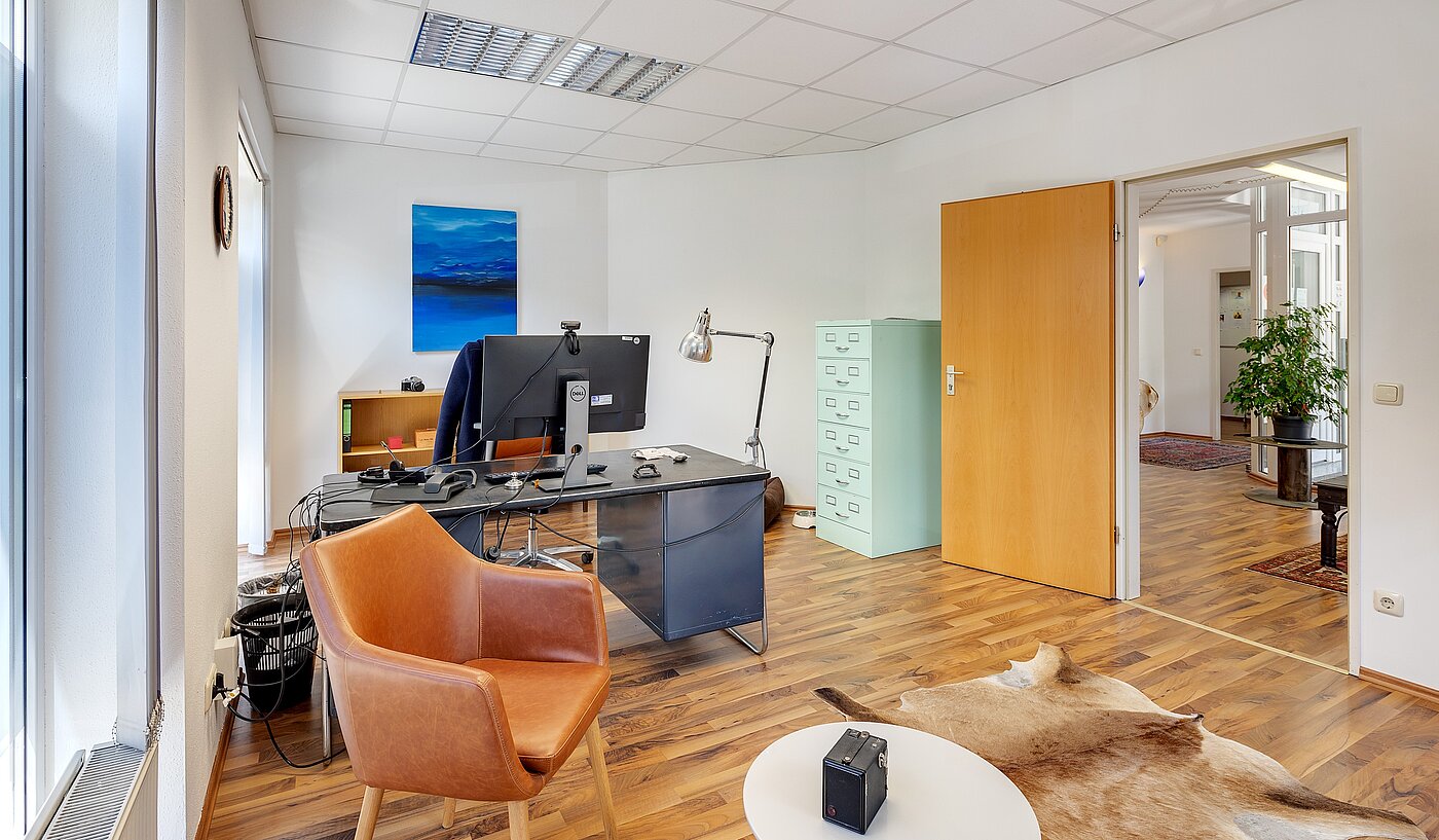 Büro a 9 camere | Weilheim in Oberbayern | 2108ML44 | Büro 1 Blick auf d. Tür