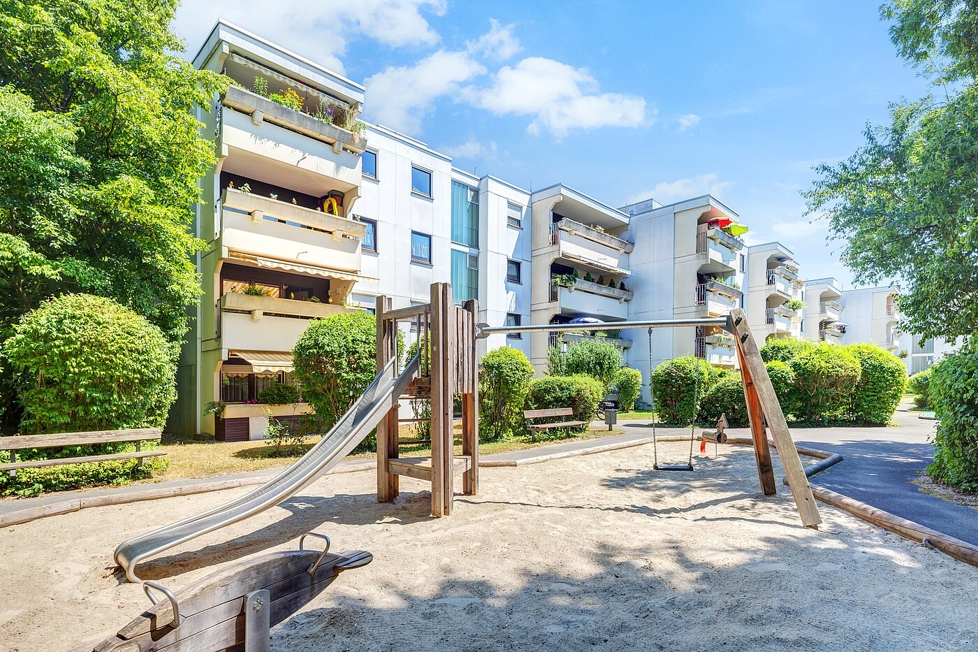 Appartamento a 2 camere | München-Obersendling | 701825 | Innenhof