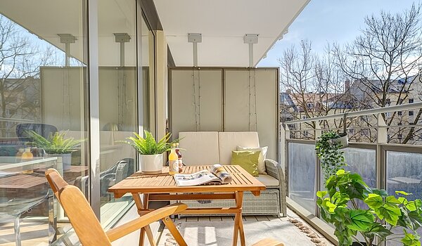 Appartamento a 2 camere | München-Maxvorstadt | 70001 | Sonniger Süd-Balkon