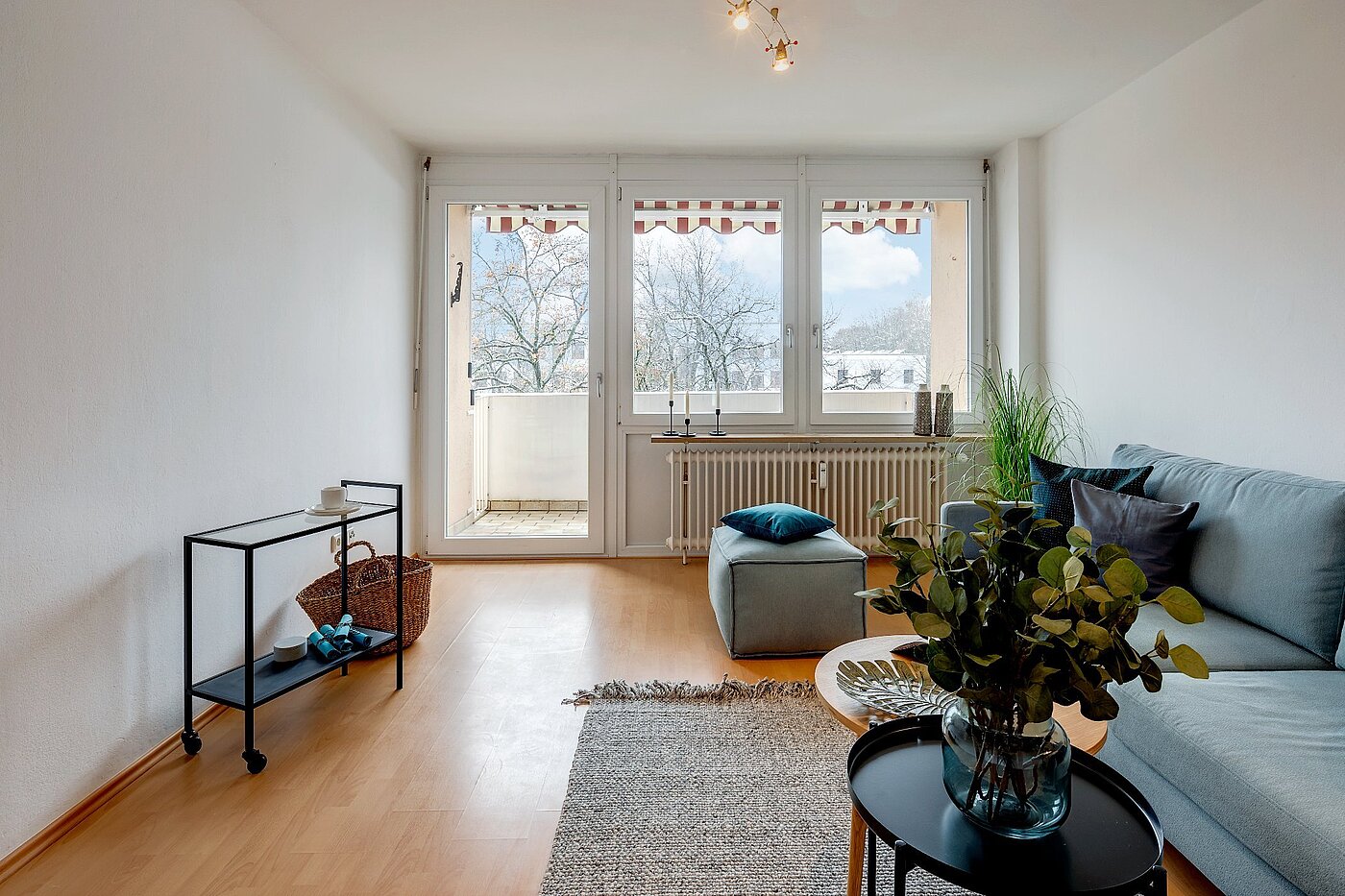 Appartamento a 2 camere | München-Sendling-Westpark | 1811ML1 | Wohnzimmer mit
