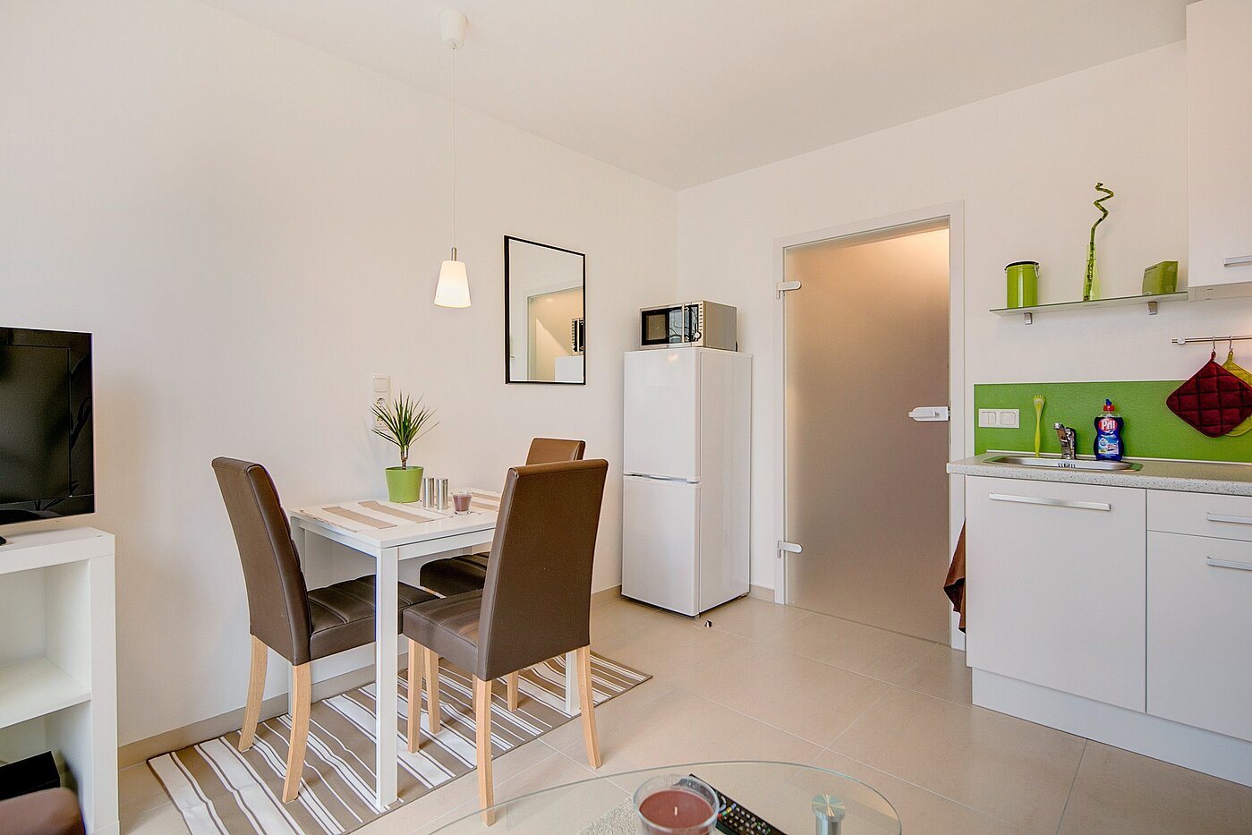 Appartamento a 1 camera | München-Berg am Laim | 2209ML2 | ...und Wohnbereich